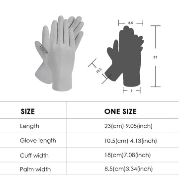 US Stock Sun protective Outdoors Gloves UPF 50+